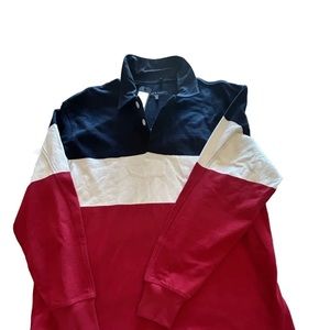 Rag & Bone Men’s XL Navy/White/Red NEW